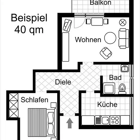 Apartamento Gastehaus Heyse *